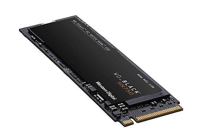 Western Digital WDBLACK SN750 NVMe SSD 2TB Black - Office Depot