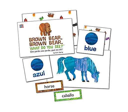 Carson-Dellosa World Of Eric Carle Learning Cards, Brown