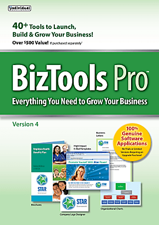 Individual Software® BizTools Pro 4, Disc