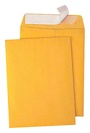 Quality Park® Redi-Strip™ Catalog Envelopes, 9" x 12",
