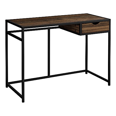 Monarch Specialties Riva 43"W Computer Desk, Brown