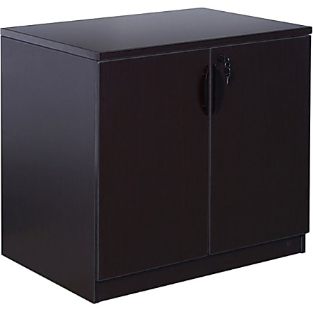 Boss Office Products 31 W Storage Cabinet Mocha - Office Depot