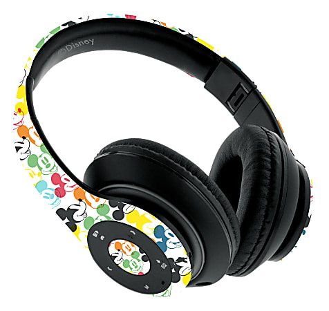 Quest Disney Mickey Mouse Foldable Bluetooth Over Ear Headphones