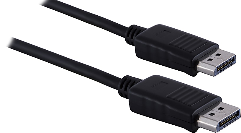 Ativa® 2.1 DisplayPort Cable, 6’, Black, 80001