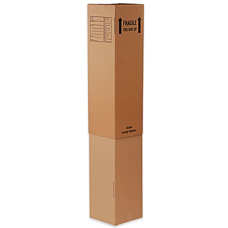 Office Depot Brand Moving Box 16 12 x 12 34 x 12 58 Kraft - Office Depot