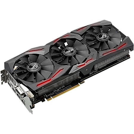 Asus ROG STRIX-GTX1060-O6G-GAMING GeForce GTX 1060 Graphic Card - 6 GB GDDR5 - 1.65 GHz Core - 192 bit Bus Width - DisplayPort - HDMI - DVI