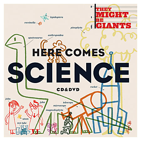 Flipside TMBG Here Comes Science CD/DVD Set, Academic Training Course, Disc