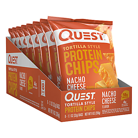 Quest Nacho Protein Tortilla Chips, 1.1 Oz, Pack