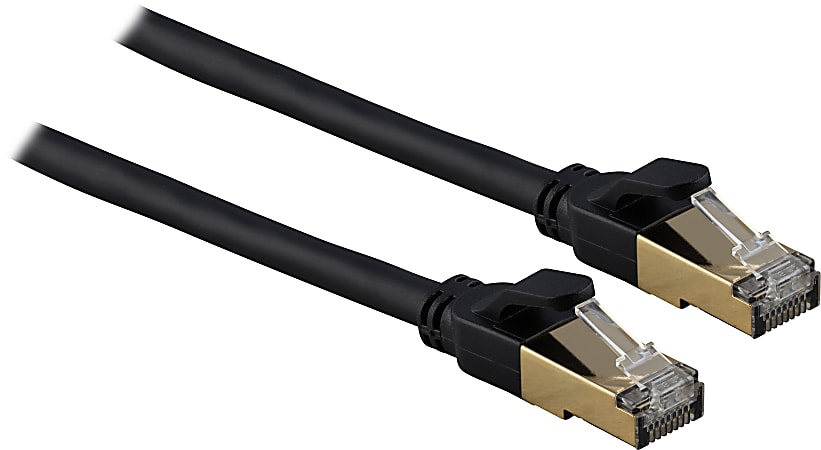 Ativa® Cat8 Ethernet Cable, 10’, Black, 80005