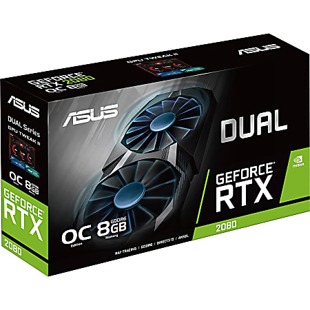 Asus NVIDIA GeForce RTX 2080 Graphic Card 8 GB GDDR6 256 bit