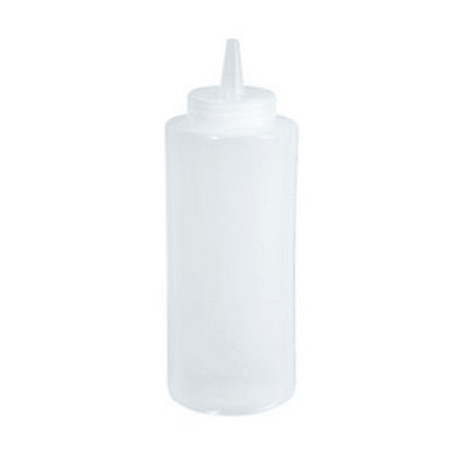 Winco Squeeze Bottle, 8 Oz, Clear