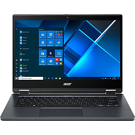 Acer P414RN 2-In-1 Laptop, 14" Touchscreen, Intel® Core™ i7, 16GB Memory, 512GB Solid State Drive, Slate Blue, Windows® 10 Pro
