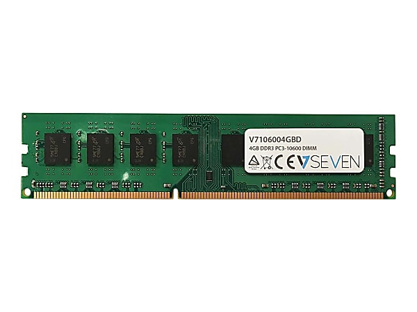 V7 - DDR3 - module - 4 GB - DIMM 240-pin - 1333 MHz / PC3-10600 - unbuffered - non-ECC
