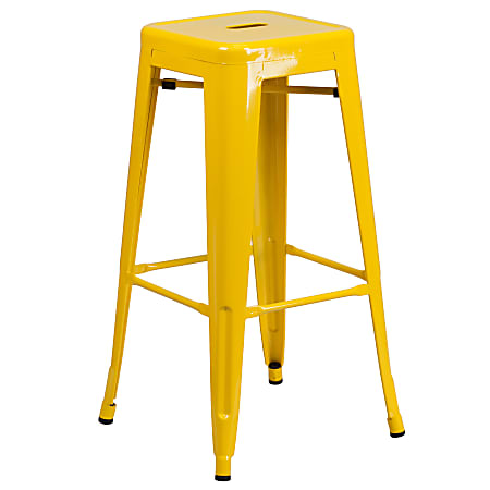 Square metal bar stools online