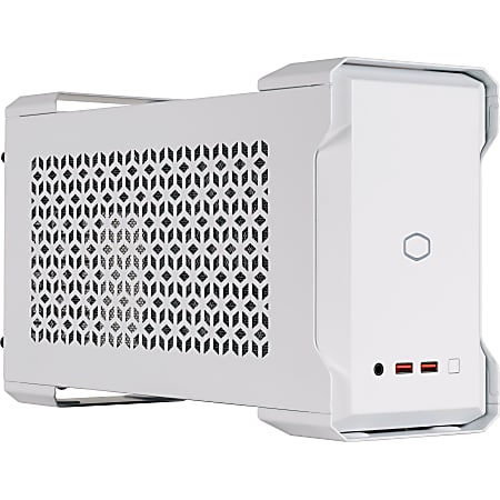 Line Cooler Master MasterCase NC100 Computer Case - Ultra Compact - White - Steel, ABS Plastic - 2 x 3.62" x Fan(s) Installed - 1 - Power Supply Installed - NUC (UCFF) Motherboard Supported - 2 x Fan(s) Supported
