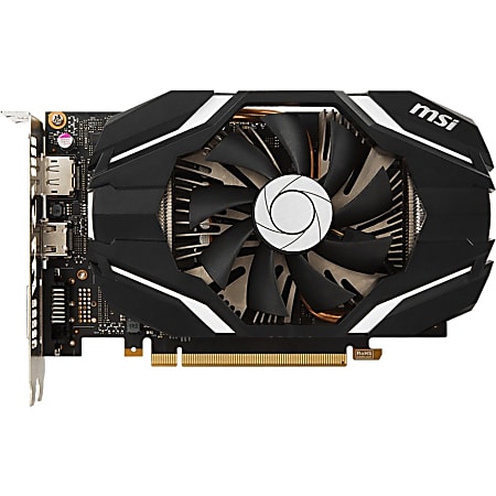 MSI GTX 1060 6G OCV1 GeForce GTX 1060 Graphic Card 1.54 GHz Core 1.76 GHz Boost Clock 6 GB GDDR5 192 bit Bus Width Cooler DirectX 12 OpenGL 4.5 1 x