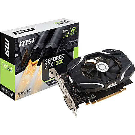MSI GTX 1060 6G OCV1 GeForce GTX 1060 Graphic Card 1.54 GHz Core