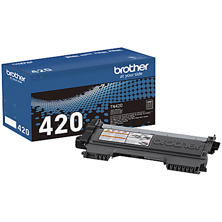 Genuine Brother TN2420, High Capacity Black Toner Cartridge, TN