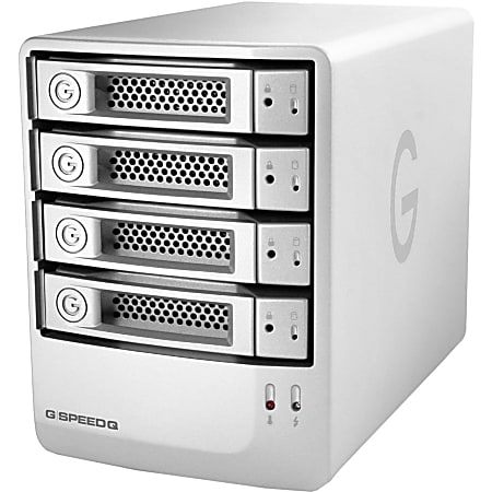 HGST G-SPEED Q RAID Solution - 4 x HDD Supported - 8 TB Installed HDD Capacity - Serial ATA/300 Controller - RAID Supported 0, 5, 5 - 4 x Total Bays