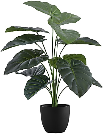 Monarch Specialties Mia 23-1/2”H Artificial Plant With Pot, 23-1/2”H x 20”W x 20"D, Green