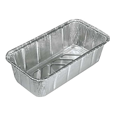 Foil Loaf Pans, 2 Lbs, Carton Of 200