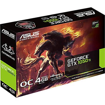 Asus cerberus 1050ti 4gb 2025