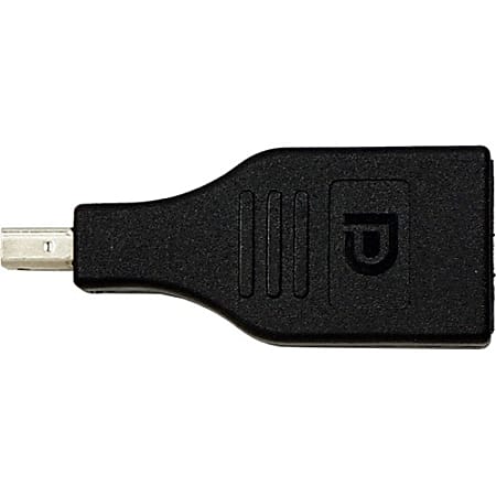 VisionTek Mini DisplayPort to DisplayPort Adapter (M/F) - 1x Mini DisplayPort Male Digital Audio/Video - 900835