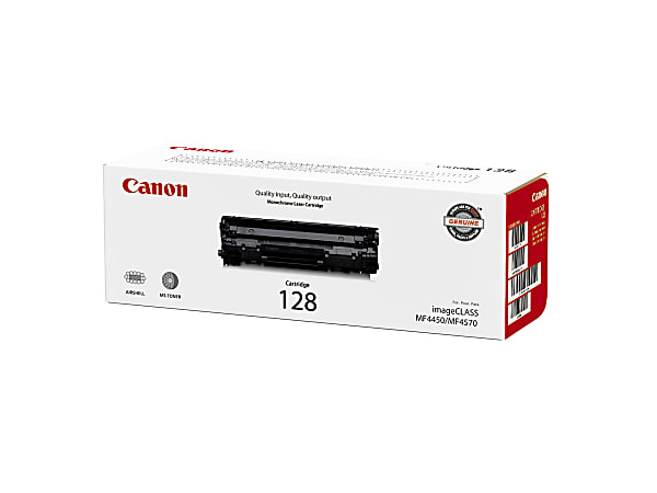 Canon® 128 Black Toner Cartridge, 3500B001