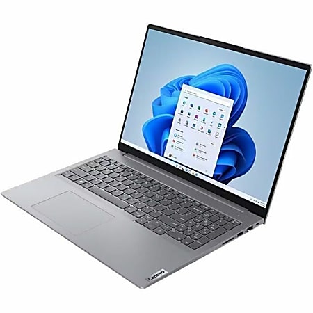 Lenovo ThinkBook 16 G6 IRL 21KH0005US 16" Notebook - WUXGA - 1920 x 1200 - Intel Core i5 13th Gen i5-1335U Deca-core (10 Core) 1.30 GHz - 16 GB Total RAM - 256 GB SSD - Arctic Gray - Intel Chip - Windows 11 Pro - Intel Iris Xe Graphics