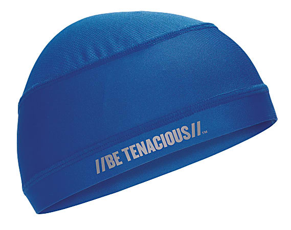 Ergodyne Chill-Its® 6632 Cooling Skull Caps, Blue, Pack Of 6 Caps