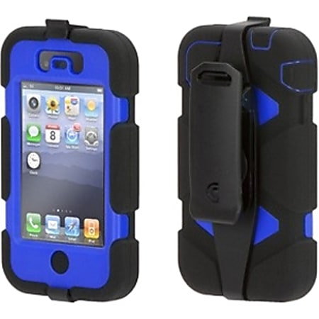 Griffin Survivor Carrying Case for iPhone - Black, Blue