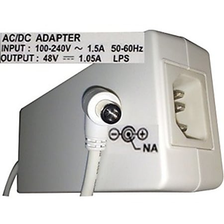Cisco AC Adapter - 120 V AC, 230 V AC Input - 48 V DC Output - 1.05 A