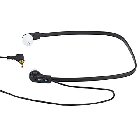 Bosch LBB 3441/10 Under the Chin Headphones - Stereo - Black - Mini-phone (3.5mm) - Wired - 150 Ohm - 50 Hz 5 kHz - Gold Plated Connector - Under-the-chin - Binaural - In-ear - 3.94 ft Cable