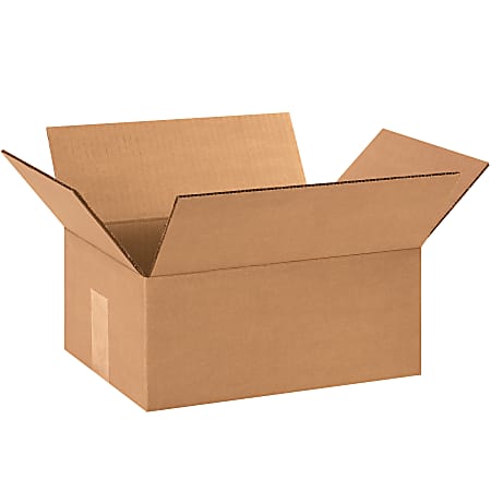 Office Depot® Brand Corrugated Boxes, 12" x 9" x 5", Kraft, Pack Of 25
