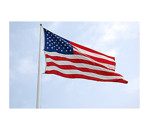 Flagzone Durawavez® Outdoor U.S. Flag, 3&#x27; x 5&#x27;