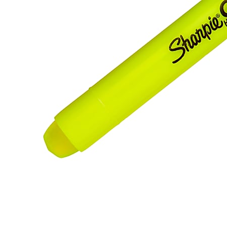 Sharpie Gel Bullet Highlighter Fluorescent Yellow 2 ea Pack of 5 