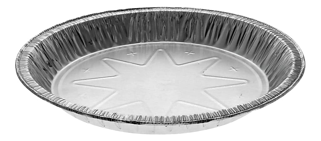 Reynolds Round Aluminum Carryout Containers, 10", Silver, Carton Of 400 Containers