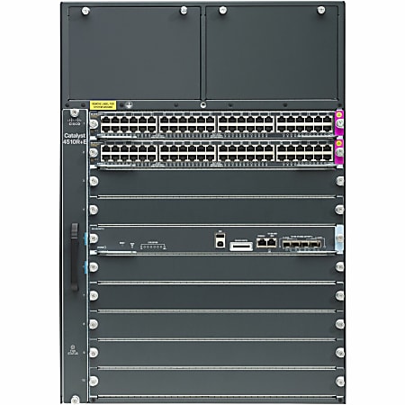 Cisco Catalyst WS-C4507R+E Chassis - Manageable - 2 Layer Supported - 11U High - Rack-mountable