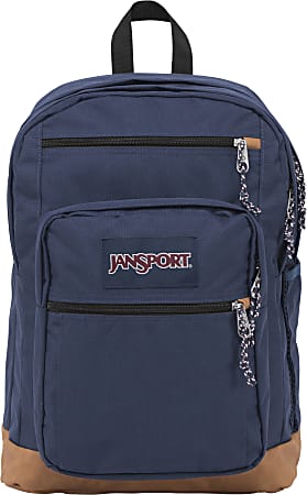 JanSport Cool Student Backpack with 15 Laptop Pocket Navy Office Depot