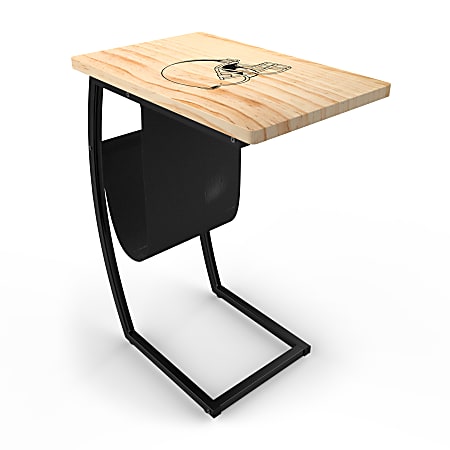 Imperial NFL Anywhere Table, 23-1/2”H x 18-1/4”W x 11-3/4”D, Cleveland Browns