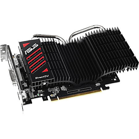 Asus GTX750-DCSL-2GD5 GeForce GTX 750 Graphic Card - 1.02 GHz Core - 1.09 GHz Boost Clock - 2 GB GDDR5 - PCI Express 3.0 - Dual Slot Space Required