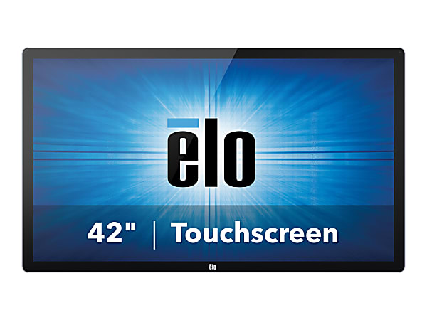 Elo Interactive Digital Signage Display 4202L Projected Capacitive - 42" Diagonal Class LED-backlit LCD display - digital signage - with touchscreen - 1080p 1920 x 1080 - black