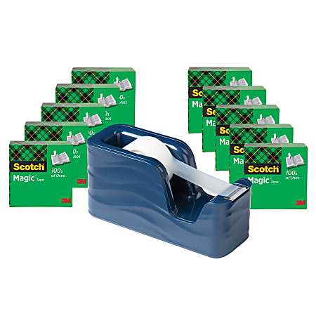 Scotch Magic Tape C18 Dispenser Value Pack - 333.33 yd Length x 0.75 Scotch Magic Tape C18 Dispenser Value Pack - 333.33 yd Length x 0.75