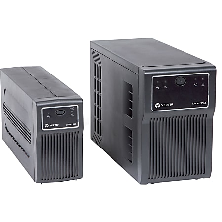Vertiv Liebert PSA 1000VA UPS 230VAC (PSA1000MT3-230U) - 1000VA/600W - 5 Minute Full Load - 6 x IEC 320-C13 - Battery Backup System, 2 x IEC 320-C13 - Surge-protected