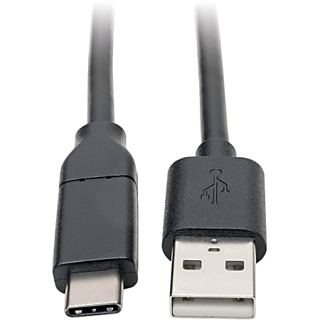 Tripp Lite USB C to USB-A Cable 3A Rating USB-IF Cert M/M USB Type C 13ft - 1x USB Type A Male Thunderbolt 3 - U038C13