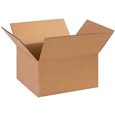 Partners Brand Corrugated Boxes, 13" x 11" x 7", Kraft, Pack Of 25