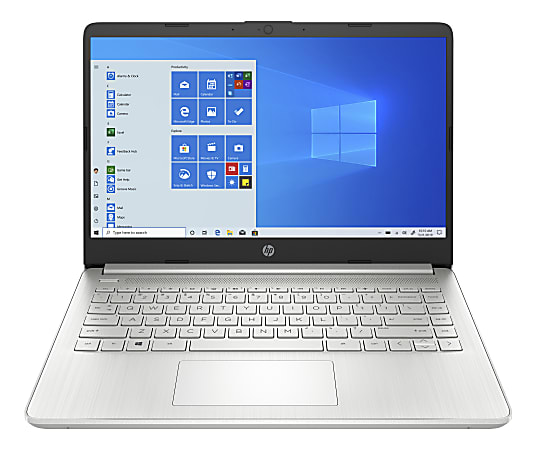 HP 14-fq0022od Laptop, 14" Screen, AMD 3020e, 4GB Memory, 64GB eMMC, Windows® 10 In S Mode, 1Z9Y6UA#ABA, Microsoft 365 Personal 1-Year Subscription