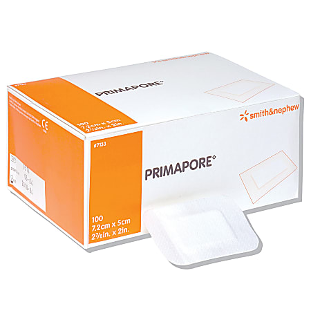 Smith & Nephew Primapore® Wound Dressing Pads, 2" x 3", Pack Of 100