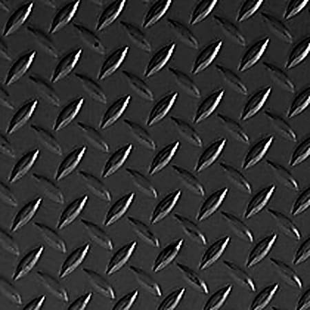 Crown Industrial Deck Plate Antifatigue Mat 24 x 36 Black ODP