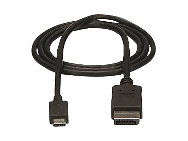 StarTech.com 3ft/1m USB C to DisplayPort 1.2 Cable 4K 60Hz, USB-C to DisplayPort Adapter Cable HBR2, USB Typ - CDP2DPMM1MB